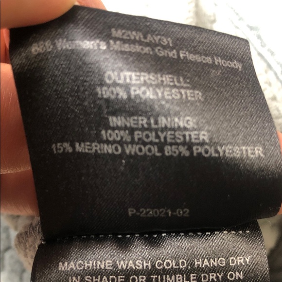 686 Men's Light Gray Hoodie Baselayer - Picture 7 of 9